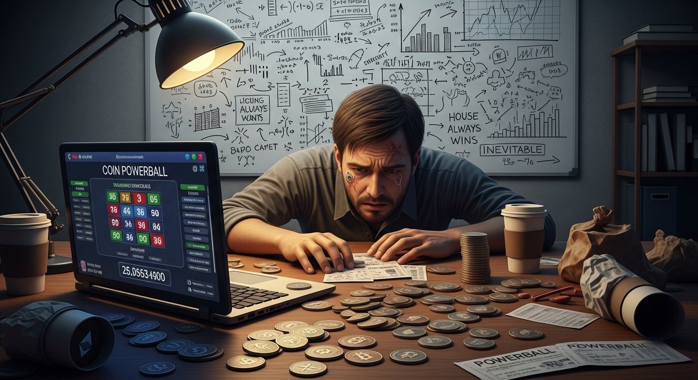 코인파워볼 장기전 하면 무조건 지는 구조인 이유